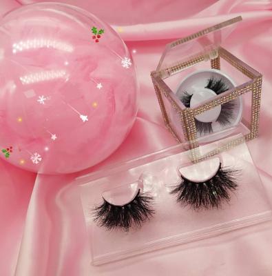 China Long 25mm Real Mink Eyelash Packaging Natural Mink Seller 100% Mink Siberian Lashes Lashes Wholesale for sale