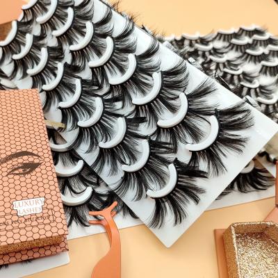 China Soft False Mink Eyelash False Lashes Tape 3d Mink Eyelash False Tape Mink Eyelashes Wholesale 6d False Lashes for sale