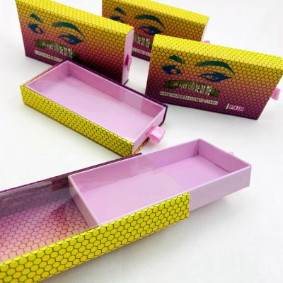 China Wholesaler custom lashes3d 25mm long natural empty clear lashbox mink eyelashes paper box for sale