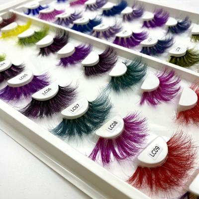 China Kalixi lashes3d seller bulk natural 3d eyelashes 25mm long natural mink eyelash with packaging beauty lashbox for sale