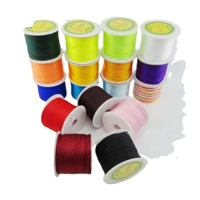 China Hot-selling colorful 3mm durable twisted tie nylon cord for DIY JEWELRY for sale