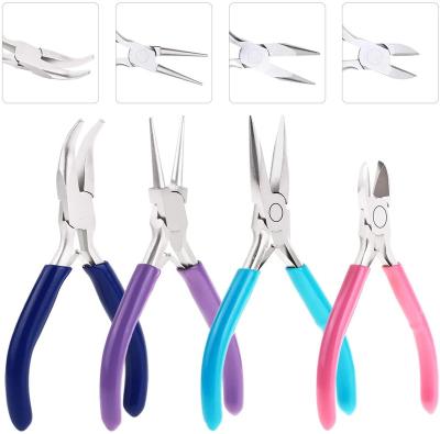 China Jewellry Making DIY Jewelry Making Tools High Quality Jewelry Pliers Mini Craft Earring Pliers for sale