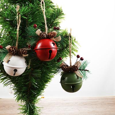 China Christmast Ornament 2021 New Christmas Tree Decoration Christmas Iron Chime 6CM Jingles for sale