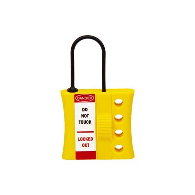 China Lab ISO Approved Industry Safety Electric Nylon Lockout Hasp for sale