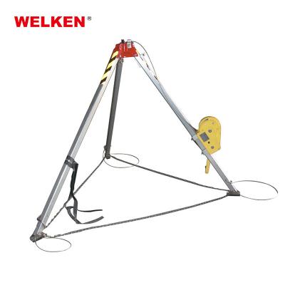 China Good Quality Aluminum Stainless Steel Cable Emergency Rescue And Aluminum Miller Tripod For Rescue for sale