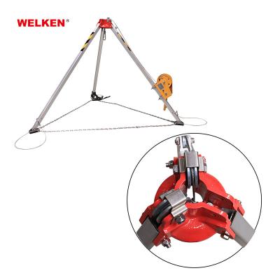 China Hot Choice Type Aluminum Stainless Steel Rope Aluminum And New Aluminum Cable Miller Tripod Rescue For Rescue for sale