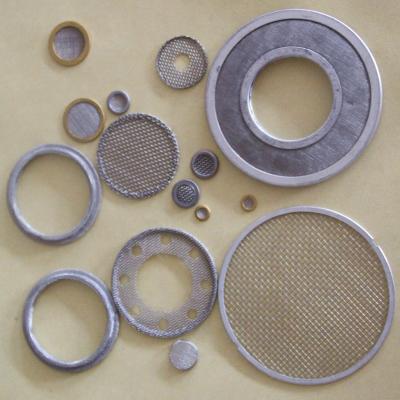 China Corrosion Resistance China Manufacturer Stainless Steel Wire Mesh Round Mesh Metal Filter Screen Filter Disc for sale