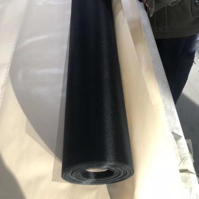 China Black Epoxy Corrosion Resistance Finish Insect Fly Proof Aluminum Window Screen Window Protection Net for sale