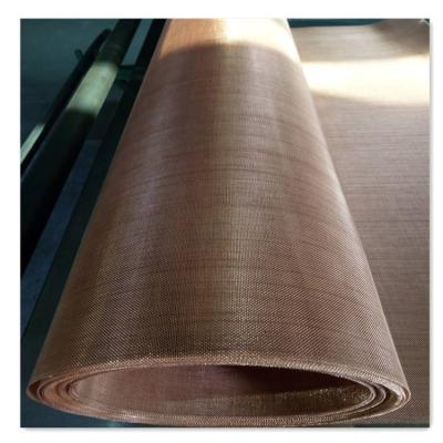 China Corrosion Resistance 99.9% Pure Copper Wire 40 Mesh Filter Screen Dense Mesh for sale