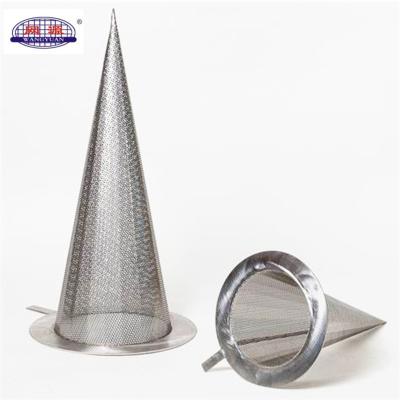 China food & Beverage Plant Cone Filter Mesh Screen for sale