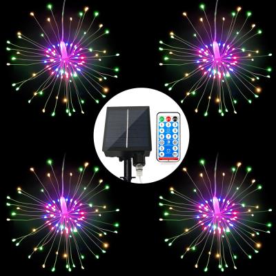 China 480L Christmas Decoration Starburst Power Lights Outdoor Solar String Lights Fairy Twinkle Lights with Remote Control for sale