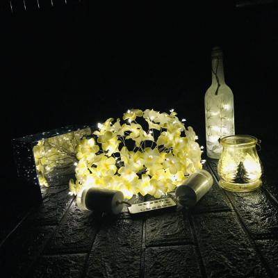 China Halloween Navidad New Products Indoor/Outdoor Plumeria Flower Lights for sale