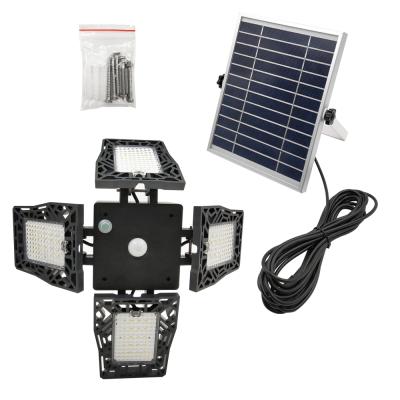 China IP65 Waterproof Outdoor Waterproof Garden Lights Human Body Solar Powered Decorative Induction Led Solar Flood Light for sale