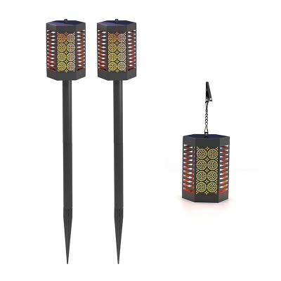 China Waterproof Outdoor Waterproof Garden Lamps Solar Torch Light Landscape Decoration Led Flame Light for sale