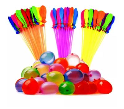 China 111 Promotional Toy Fast Delivery Water Balloons Self Filling Water Balloon OEM Customized Latex Water Balloon Set for sale