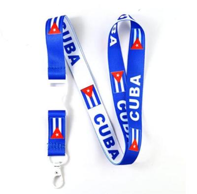 China Wholesale Nylon OEM Customized Printed Lanyard OEM Printed Lanyard Polyester China Printed Lanyard for sale