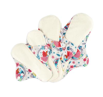 China COCOMAMMY Breathable Printed Washable Printed Menstrual Pads Menstrual Pads 31x18cm Menstrual Pads Cloth for sale