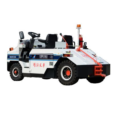 China New Design Aluminum Alloy Electric Towing Tractor 4 Wheel Mini Tow Tractor 6 Ton Tow Tractor With Lead Acid Battery for sale