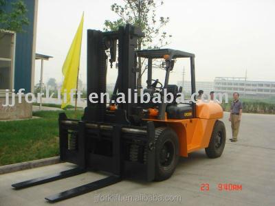 China ashok diesel leyland forklift CPCD100 diesel engine 10000KG for sale