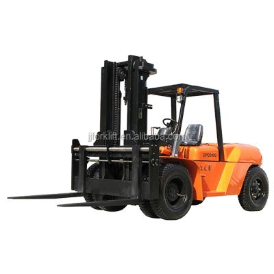 China JJCC 8 Ton Transmission Diesel Hydraulic Forklift CPCD80 8000kg for sale