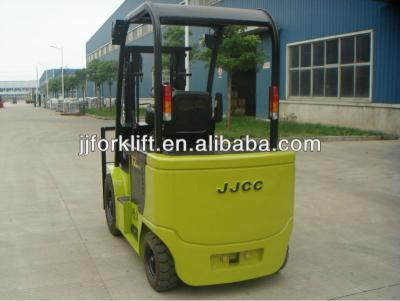 China Battery operated counterweight type forklift truckCPD15 1500KG for sale