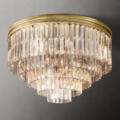 Китай E12 / Candelabra Art Crystal Modern Copper Ceiling Light AC 85V-265V (Свет для потолка из меди) продается