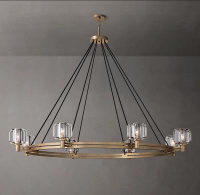 China K9 Glass Custom Large Chandelier for sale