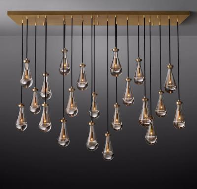 China E12 Bulbs Large Brass Restoration Hardware Lighting Chandelier for sale