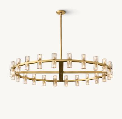 China Chrome Finish Chrome Hanging Light Fixtures Foyer Lighting High Ceiling for sale