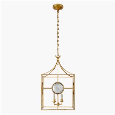 Cina Ceiling Mount Gramercy Medium Lantern Vintage Bronze Pendant Lights Customize Finish in vendita