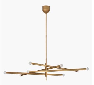 China Rousseau Grande Eight Light Articulating Chandelier Customizable Light Perfect for Indoor Spaces for sale