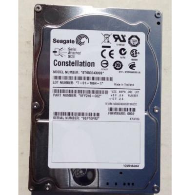 China 7200 internes Festplattenlaufwerk U/min SFF 500GB 2,5 für Seagate-Konstellation ST9500430SS zu verkaufen