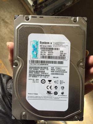 중국 IBM 2TB SAS 7200RPM 6GB/s 7.2K 3.5 LFF 42D0771 42D0767 42D0768 HDD 판매용