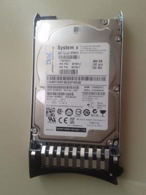 China 90Y8913 IBM 300GB 2.5in SFF Slim-HS 10K 6Gbps SAS SED DRIVE 90Y8917 / 90Y8914 for sale