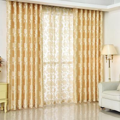 China Curtain Fabrics Turkey In The Style Of Blackout Material 100% Polyester And Jacquard for sale