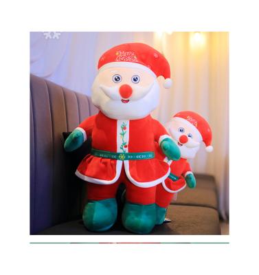 China High Quality Cute Anta Claus Stuffed Animals Christmas Plush Toy Wholesale Small Dolls for sale