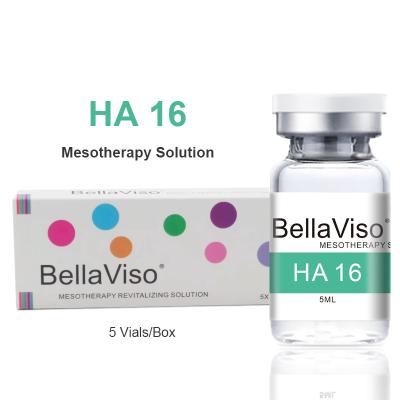 China BellaViso HA16 Hyaluronic Acid Mesotherapy Solution Skin Booster for Moisturizing Anti Wrinkle MTS Microneedling Injectable Meso Serum 5ml/Vial for sale