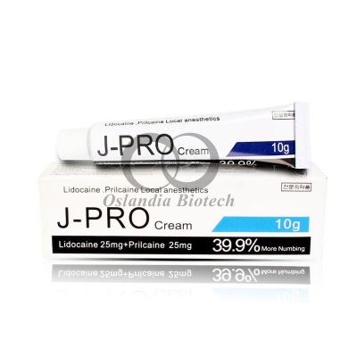 China Deep Topical Anesthetic Cream J-PRO 39.9% Painless Tattoo Numbing Cream for Tattooing Piercing Waxing & Injections 10g/Tube for sale