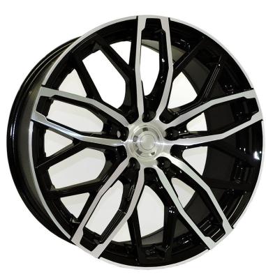 China Hot selling customized polished ALLOY rims r17 r18 r19 r20 r21 r22 monoblock forged aluminum alloy wheels for car upgrades for sale