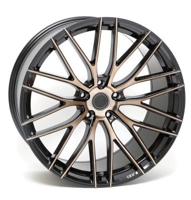 China Full size ALLOY car performance forged wheels 18 19 20 21 22 23 24 inch 5*120 5 holes alloy aluminum rims for racing car for sale