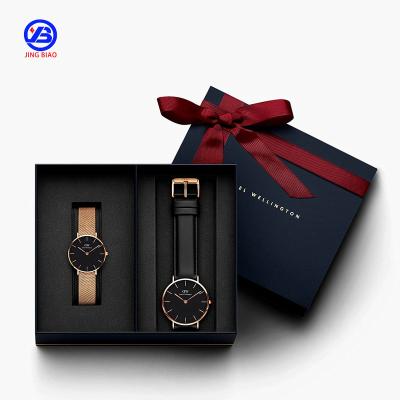 China Luxury Custom Logo Paper Handmade Watch Packaging Clearance Services Ladies High End Popular Wrist Storage Box for sale