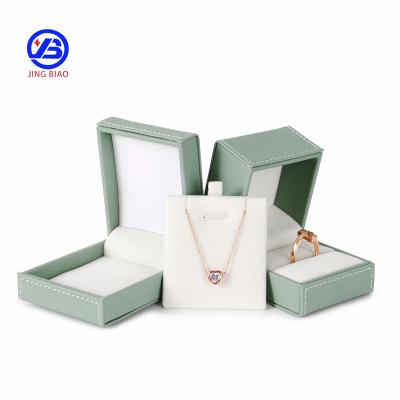 China 2022 Recycled Ring Pendant Bracelet Jewelry Box Packaging Box Design Matt Lamination Valentines Day Gift Organizer China Materials With Custom Logo for sale