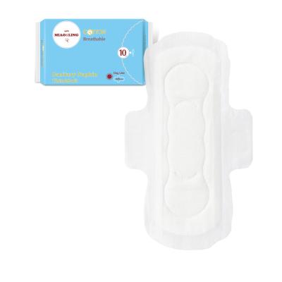 China Super Absorbent Private Label Organic Sanitary Pads , Women Sanitary Napkin for sale