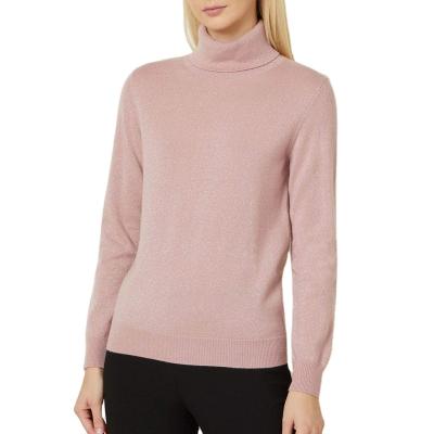 China 100% Cashmere Sweater Plain Winter Pullover Women's Basic 100% Cashmere Long Sleeve Pullover for sale