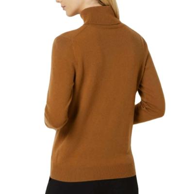 China Fashionable OEM winter clothing wholesale anti-pilling knitted 100% cashmere women's sweaters for sale