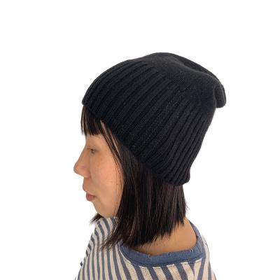 China COMMON Beanie Cashmere Warm High Quality Unisex Fashion Winter Hat Soft Knitted Beanie for sale