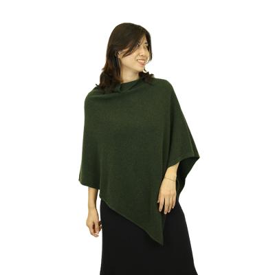 China Pure Fashion High Quality Wholesale Casual Poncho Autumn Sweater Cashmere Women's Poncho From China for sale