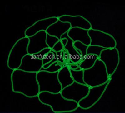 China Basketball Playing Light In Dark Professional 12 Loops Nylon Outdoor Basketball Net for sale