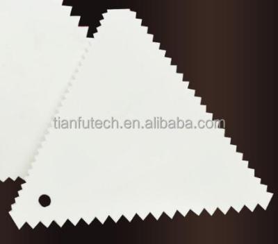 China Viable Triangle Plastic Sawtooth Scraper-Small for sale