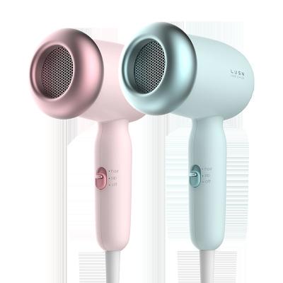 China Lusn ionic hair dryer for baby and kids use Mini Blue And Pink Color pp dry lusn hair dryer and hair dryer for sale